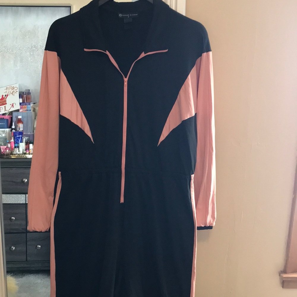Fashion to Figure soft feel active style jumpsuit